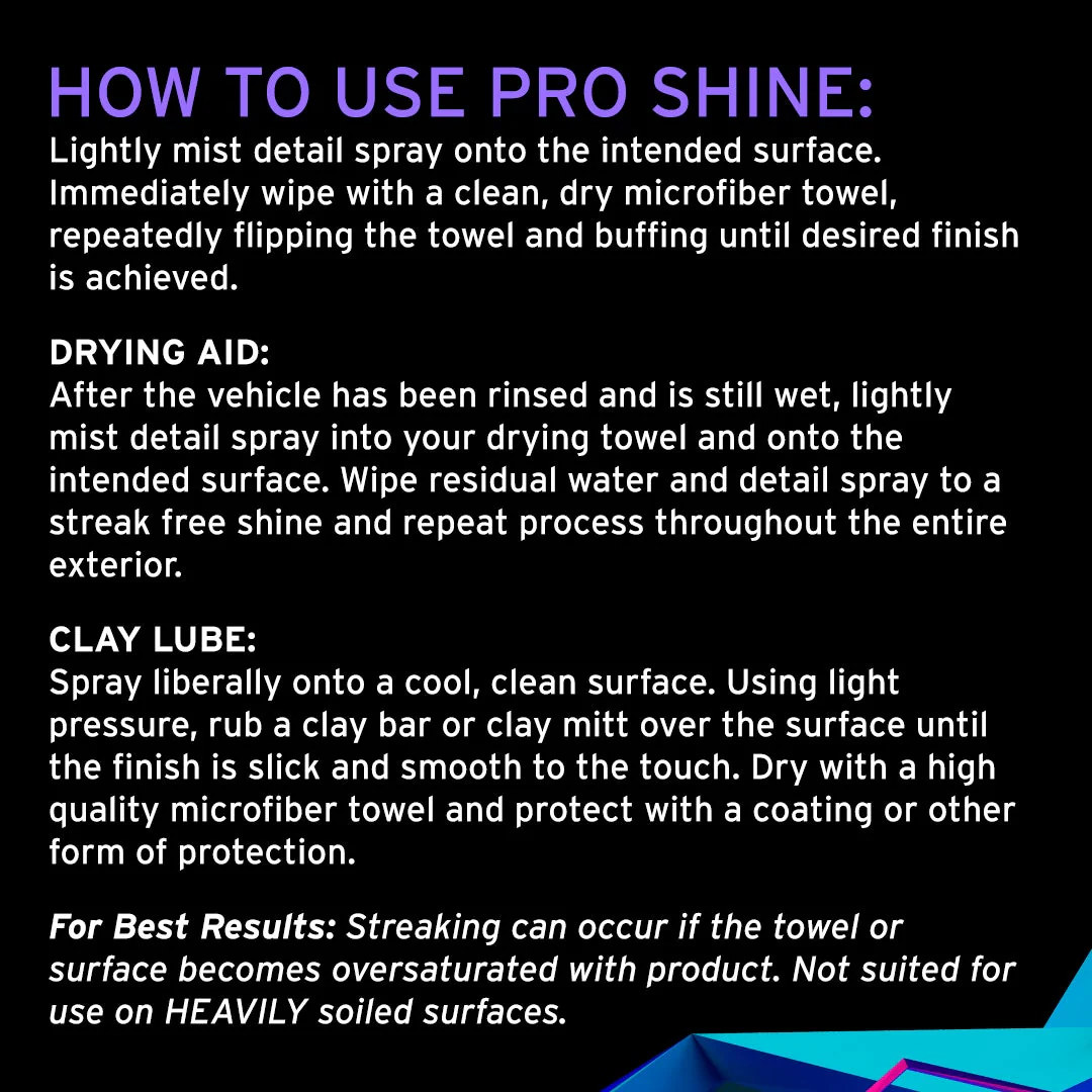 Finish Shine Ceramic Detail Spray + Microfiber - Image 3